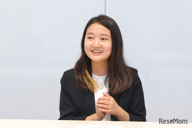 2023年度卒業生で現在ハーバード大学に進学しているMさん