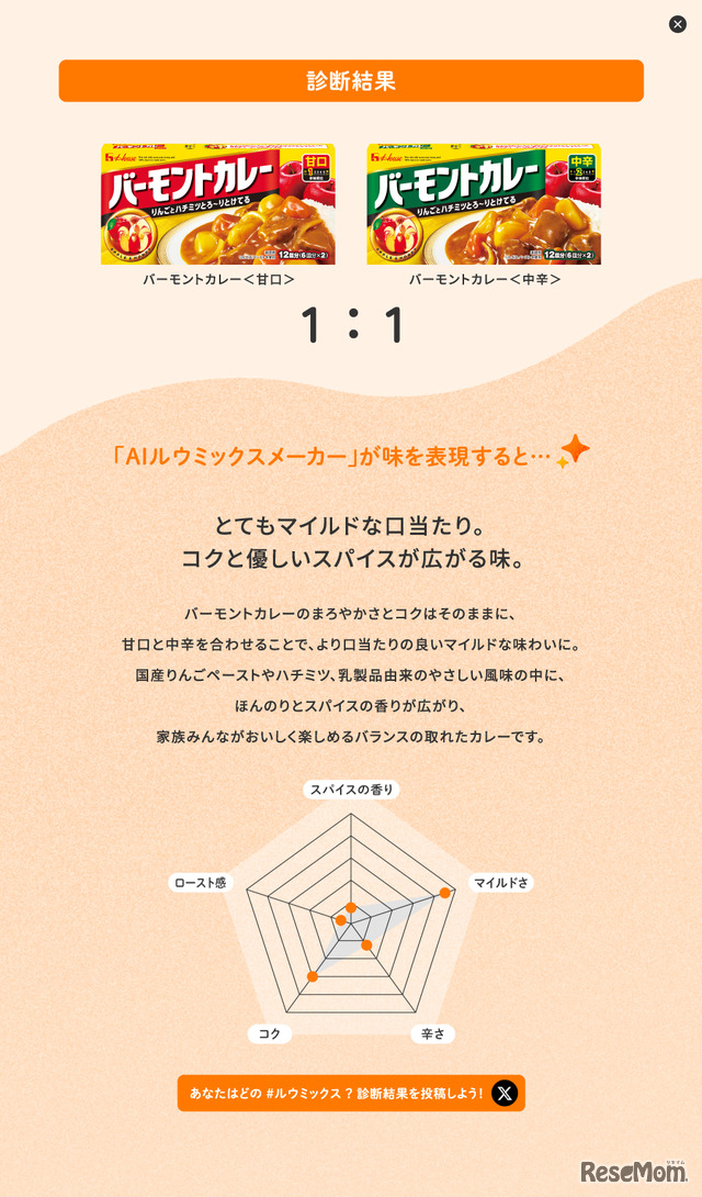診断結果画面1