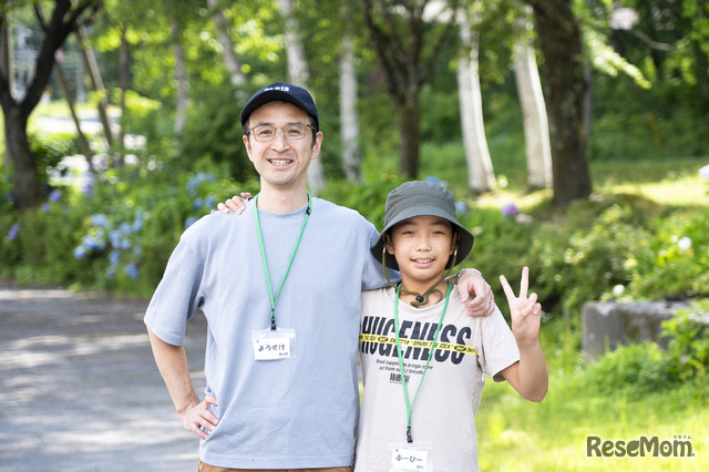 「ようすけ」さん＆「ふーぴー」さん親子