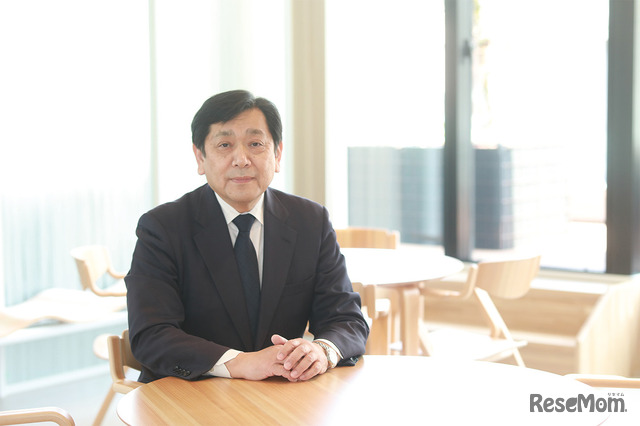 江戸川女子中学校・校長の菊池今次先生