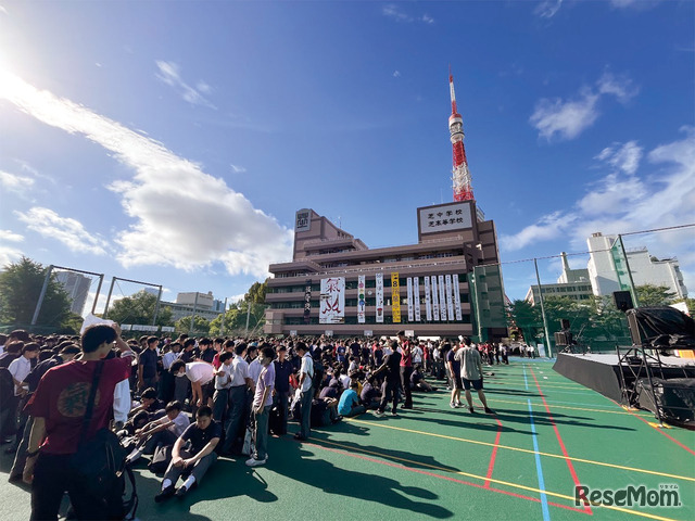 学園祭のようす