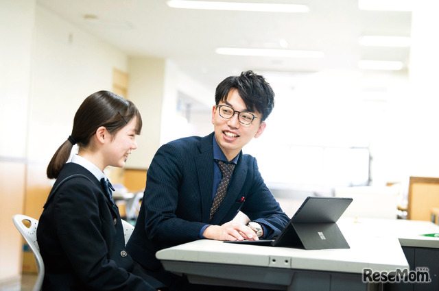 ひとりひとりに寄り添った、徹底した進路選択サポートを行ってくれる