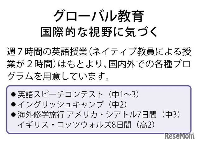 グローバル教育について