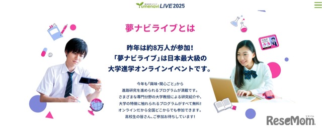 夢ナビライブとは