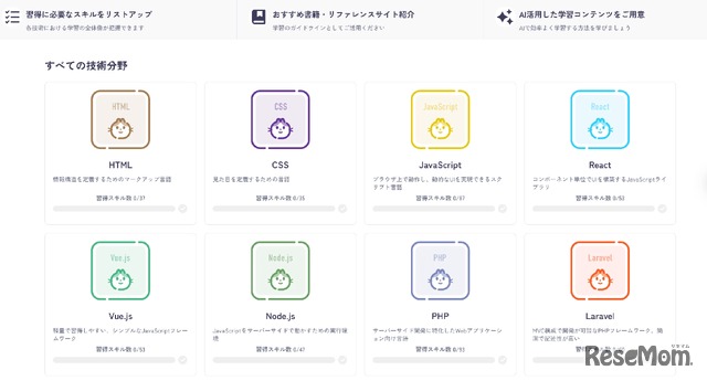 学習ロードマップ