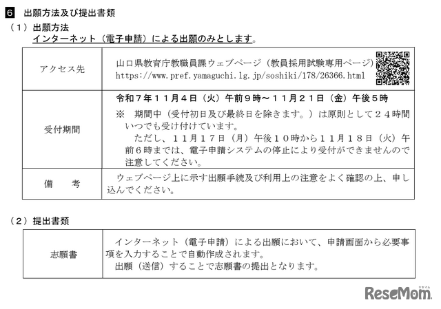 出願方法と提出書類