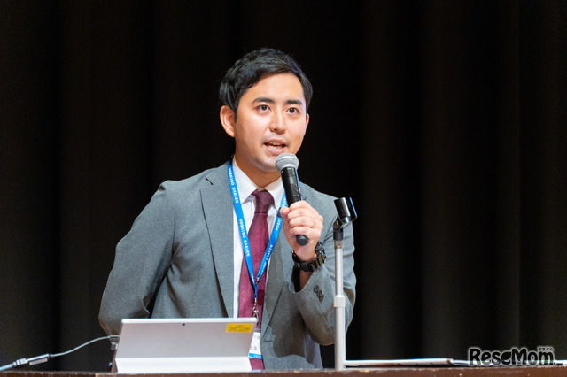 星野学園中学校 広報担当の永峯弘一先生