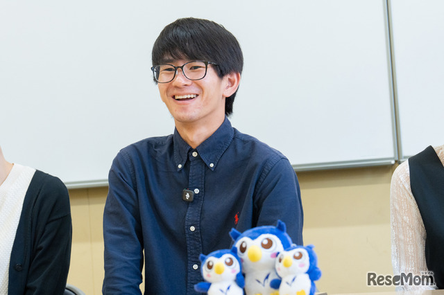 わだちゃんさん（山形県出身、理工学部機械工学科3年）