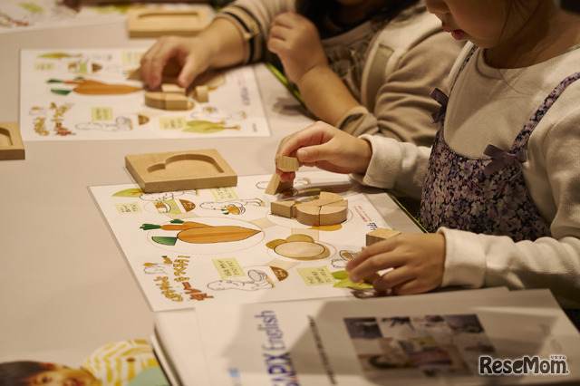 SAPIXのブースのようす