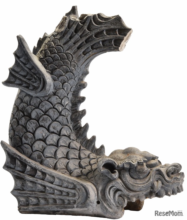 明石城跡　鯱瓦