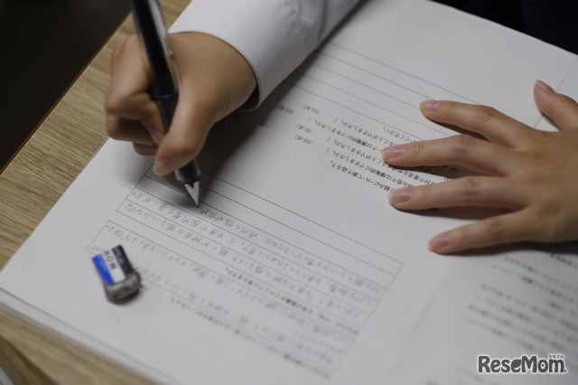 授業では考える力を伸ばしていくことを大切にしている。