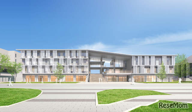 「葵テラス」外観デザインイメージ（2026年9月完成予定）