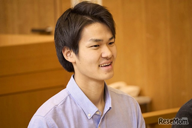 理学部生命理学科出身　理学研究科生命理学専攻前期課程1年　河野天音さん(2025年卒)