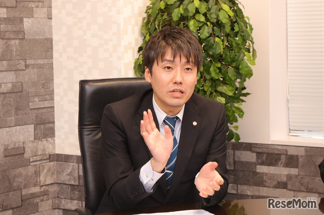 小中学部事業部本部教務部神奈川責任者 山田翔太郎氏