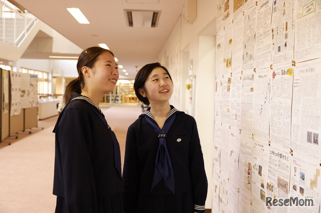 日本女子大学附属中学校の日常風景
