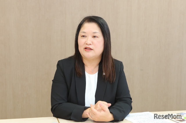 Z会 幼児・小学生事業部 幼児担当係長の安西優子氏