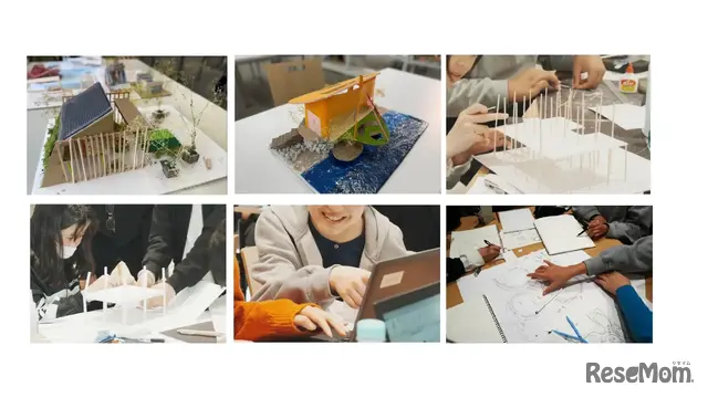 建築コンペのようす