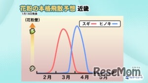 2026年花粉飛散予想・近畿