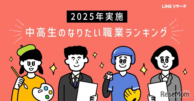 中高生のなりたい職業ランキング