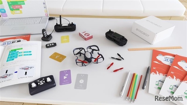 プログラミングでドローン体験