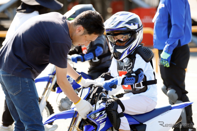 ヤマハ発動機の親子バイク教室