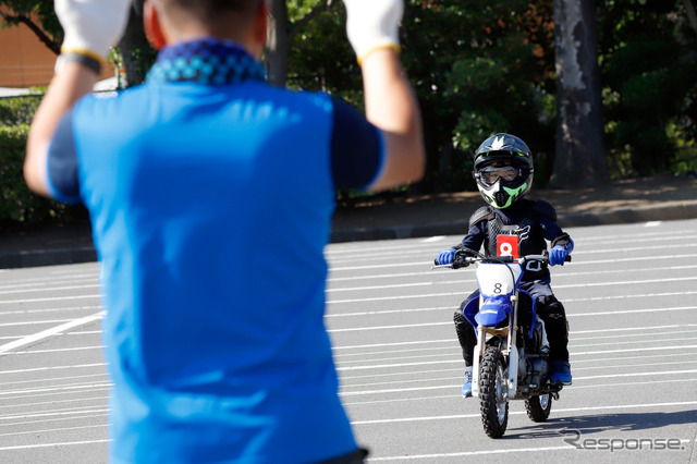 ヤマハ発動機の親子バイク教室