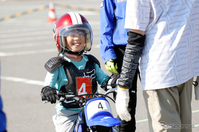 ヤマハ発動機の親子バイク教室
