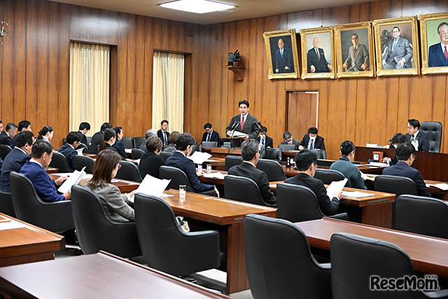 3月9日の衆議院文部科学委員会のようす