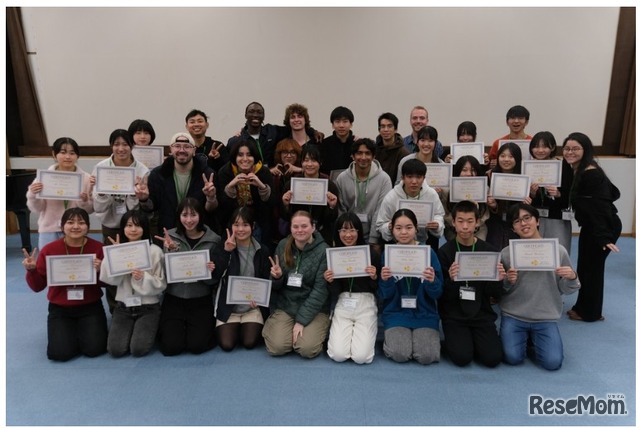 2026年2月に、福岡県宗像市で主催したグローバルキャンプのようす