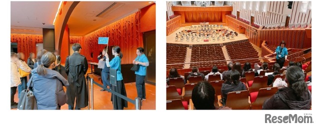 過去の劇場ツアーのようす（ルートは毎回変わる）