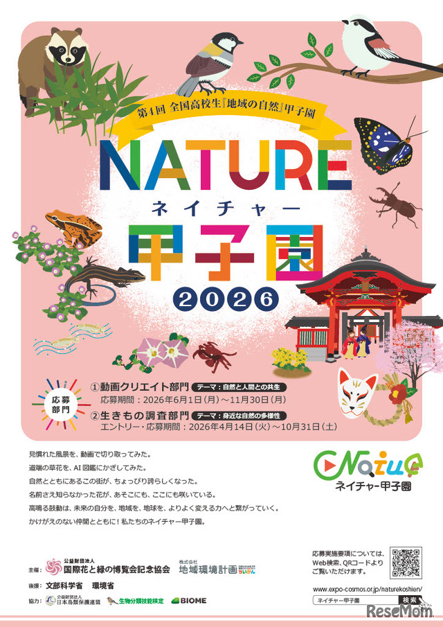ネイチャー甲子園、チラシ