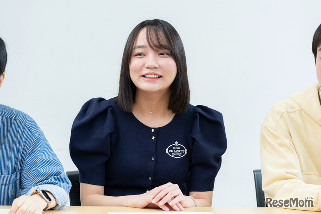 青木美琴さん…社会情報学科／社会・情報コース4年（南部研究室）