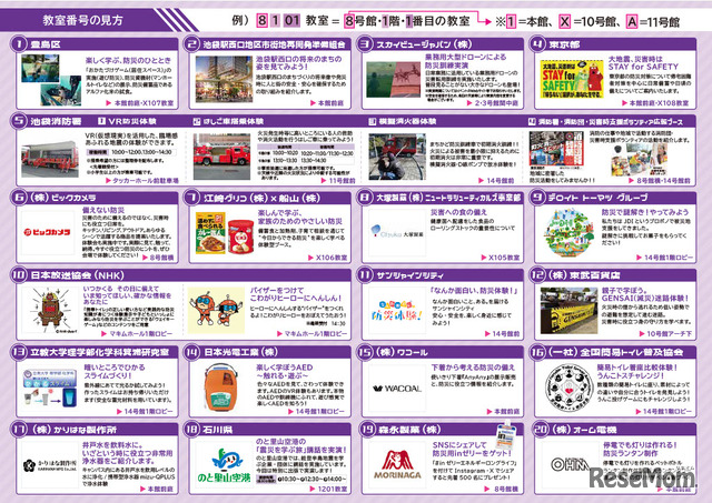 ALLとしま×立教WAKUWAKU防災フェス2026パンフレット