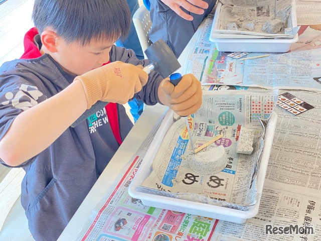 ざくざく発掘体験