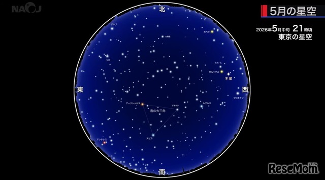 2026年5月の星空情報
