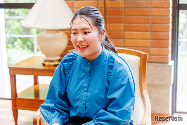 現代社会学部社会システム学科 4年 高原愛子さん