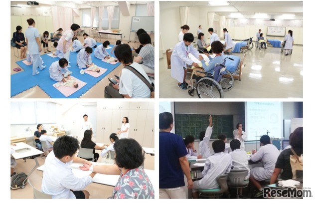 「小学生 夏の医学校」過去のイベント時のようす