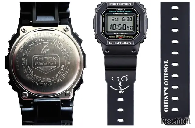 伊部菊雄氏のサイン・受賞者氏名入りG-SHOCK