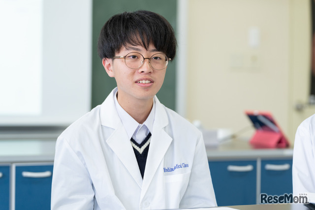 カリキュラムに魅力を感じて星野を目指したというAくん