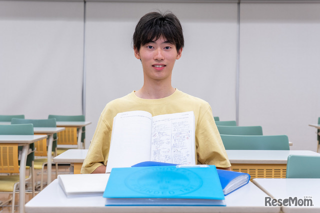 京都大学工学部理工化学科 1年生 道端大也さん