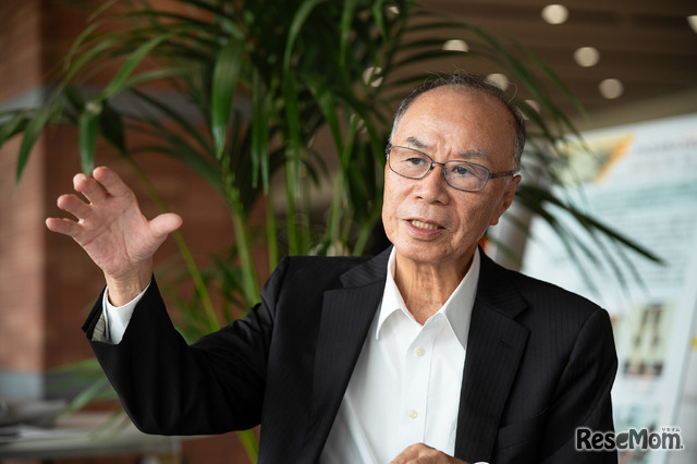 大和大学理工学部特任教授の垣内喜代三教授
