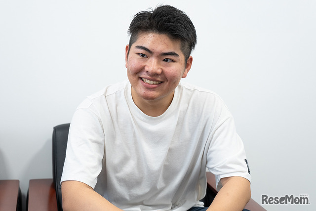 國廣拓夢さん（3年）