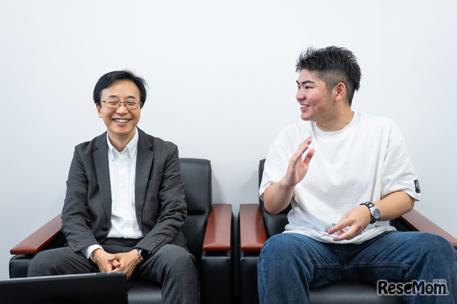 教員と学生の距離の近さも魅力