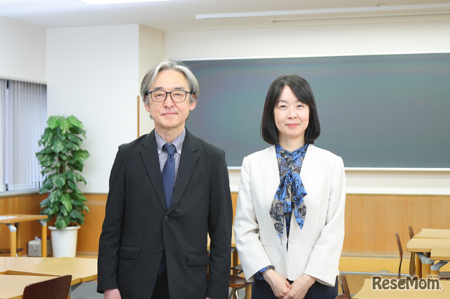 早稲田塾池袋校 藤島 隆 氏・早稲田塾AO指導部 部長 青沼 奈緒 氏