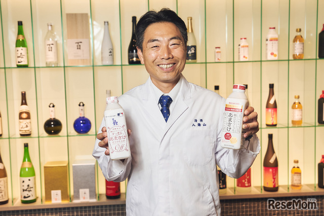 八海醸造 取締役 製造本部長 倉橋敦さん（通称「あまさけ博士」）