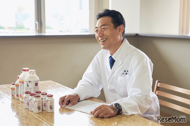 「砂糖不使用で罪悪感のない天然の甘味。そのまま飲んでも美味しいし、何で割ってもあまりハズレがない」八海醸造 取締役 製造本部長 倉橋敦さん（通称「あまさけ博士」）