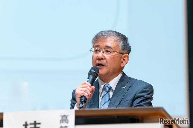 枝川豊氏　関西学院高等部長