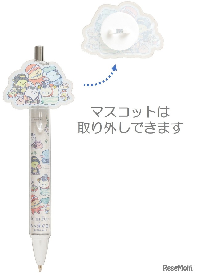 マスコット付ボールペン