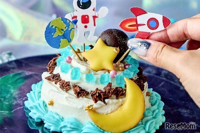 プラネットケーキデコレーションイメージ　