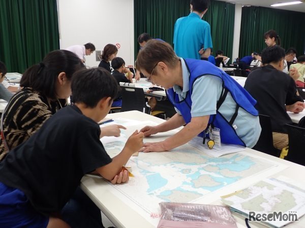 「親子の海図教室」